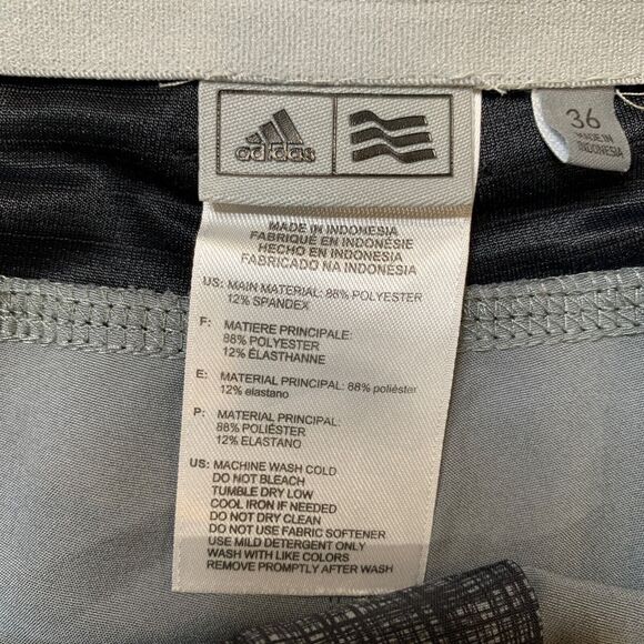 Adidas Shorts Mens 36 Grey Lightweight Flex Waistband Performance Golf Chino - Picture 6 of 13